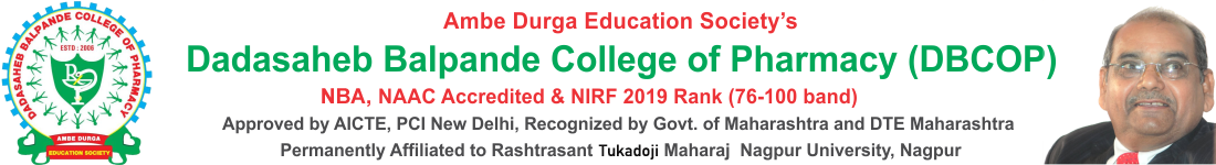 Dadasaheb Balpande College of Pharmacy - DBCP
